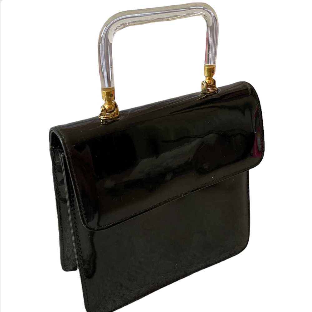 Acrylic Handle Purse